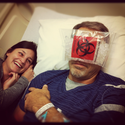 Lynne Knowlton -Chemotherapy-for-stem-cell-harvest