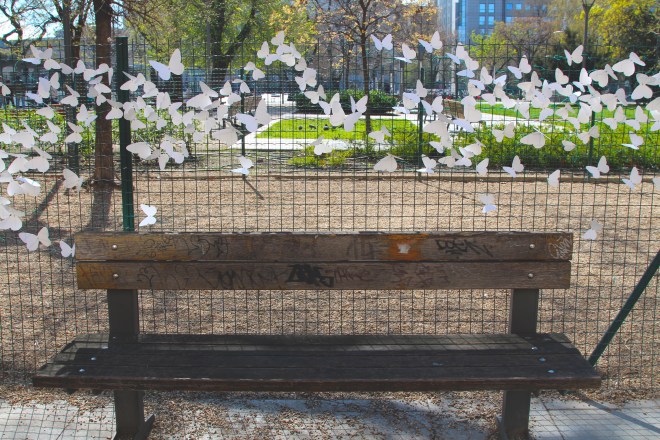 15000 papírlepke Budapest belvárosában 2