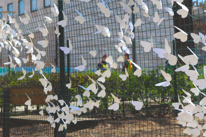 15000 papírlepke Budapest belvárosában 3