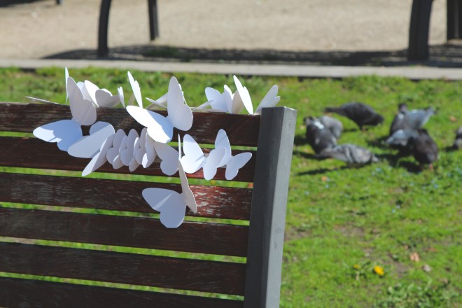 15000 papírlepke Budapest belvárosában 4